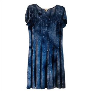 Gorgeous Cato’s Blue Sequin Dress